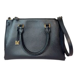 MCM Black Two Way Crossbody Bag
